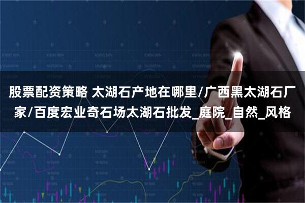 股票配资策略 太湖石产地在哪里/广西黑太湖石厂家/百度宏业奇石场太湖石批发_庭院_自然_风格