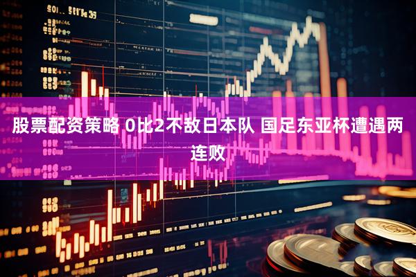 股票配资策略 0比2不敌日本队 国足东亚杯遭遇两连败